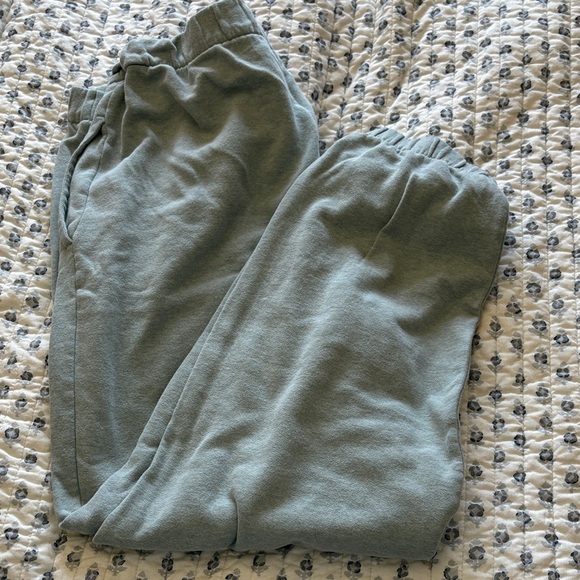 Hollister Pants - Gray Blue Hollister Sweatpants